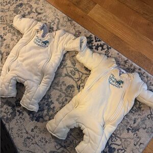 Snuggly Cream Sleep Sacks for Kids